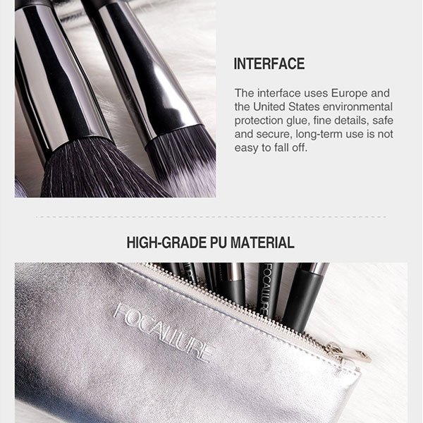 Focallure FA-70 Make Up Brush Set - Daily Make Up - Image 2