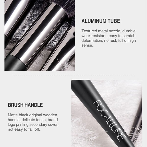 Focallure FA-70 Make Up Brush Set - Daily Make Up - Image 3