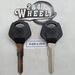 2Pcs Ignition Key Blanks for Yamaha YZF R3 and MT 03