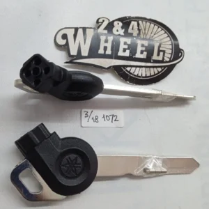 2Pcs Uncut Ignition Key Blank for Yamaha NMAX