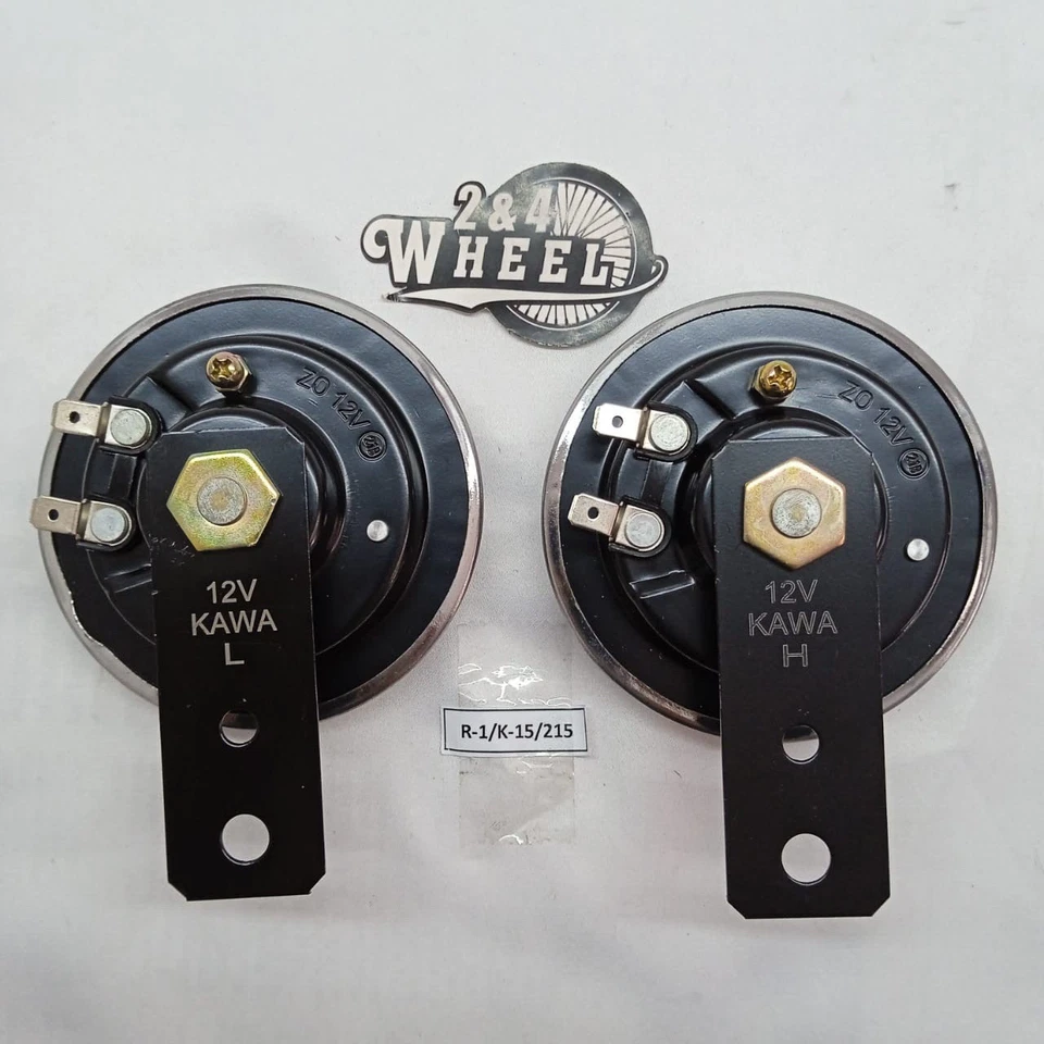 Chrome Horn Back Pair 12V Yamaha RX