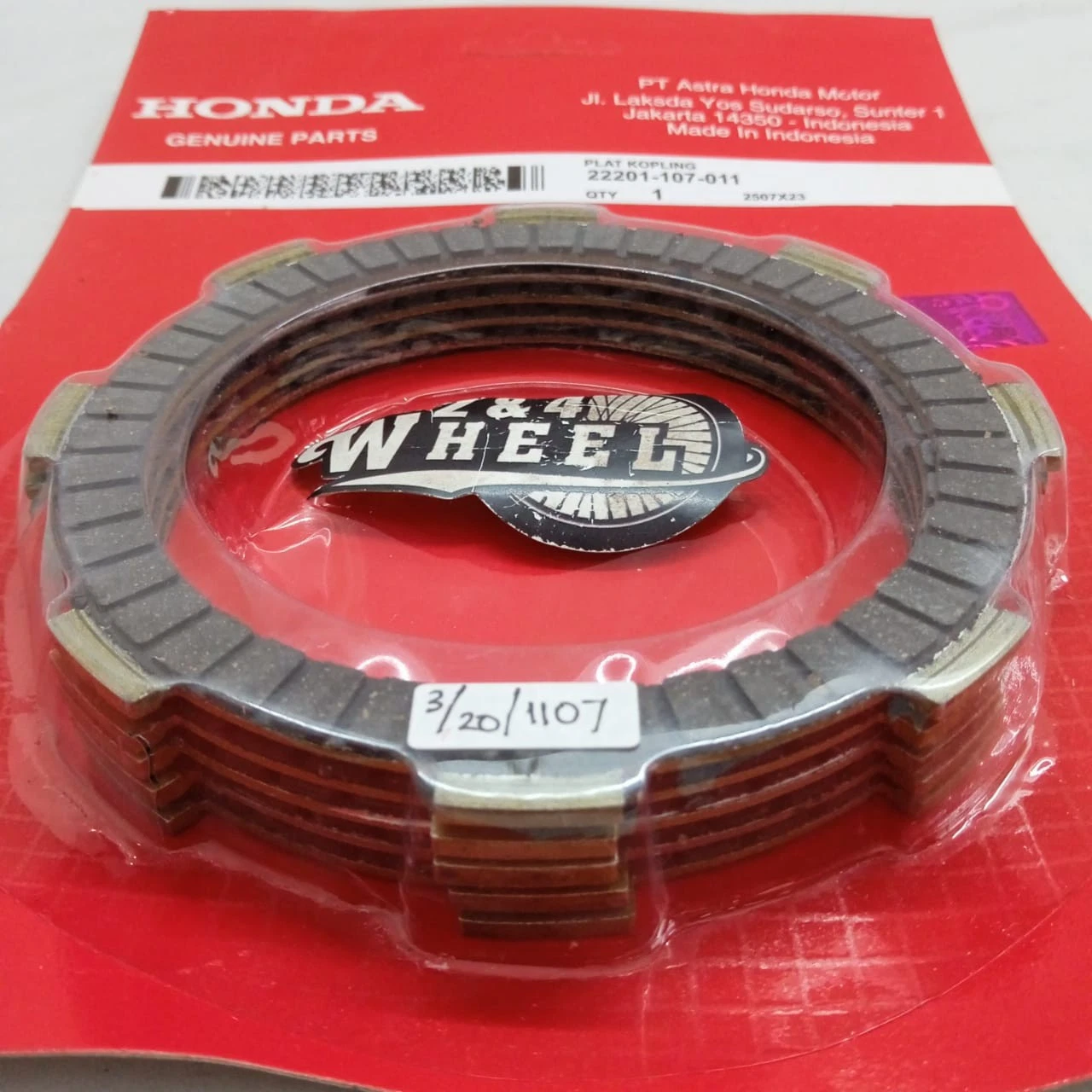 Fits Honda CB100 125 Clutch Friction near