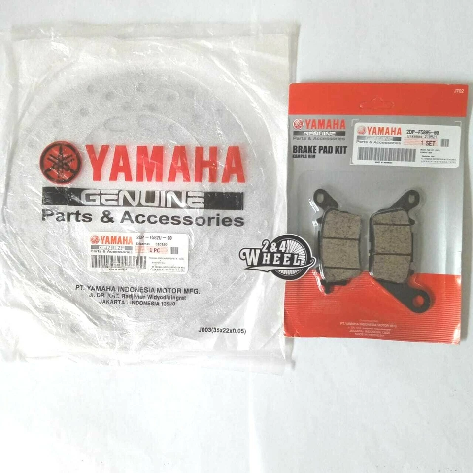 Genuine NMAX Yamaha GPD125 Front Brake Disc Pad Set Kit