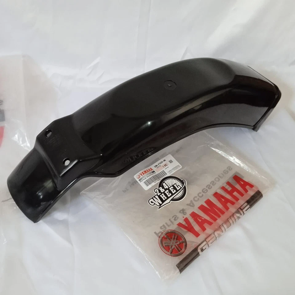 Genuine Yamaha RX King RXK RXS RX115 RX135 Front Rear Fender Mudguard Black Set