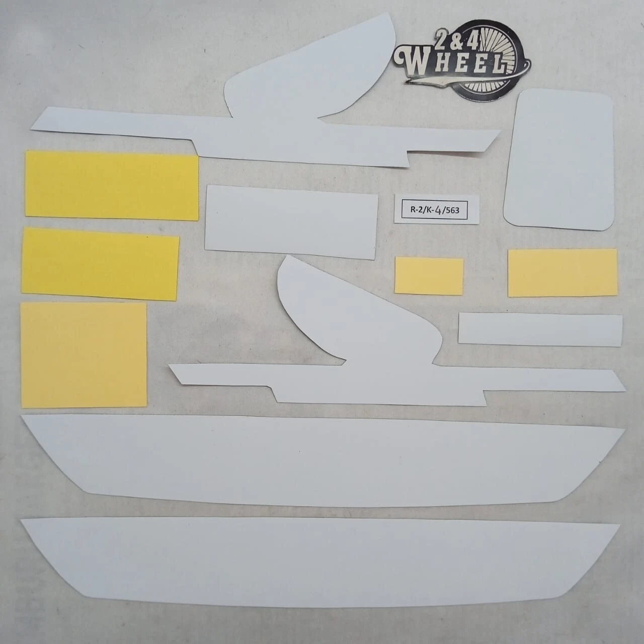 Honda C70 side cover and gas tank sticker