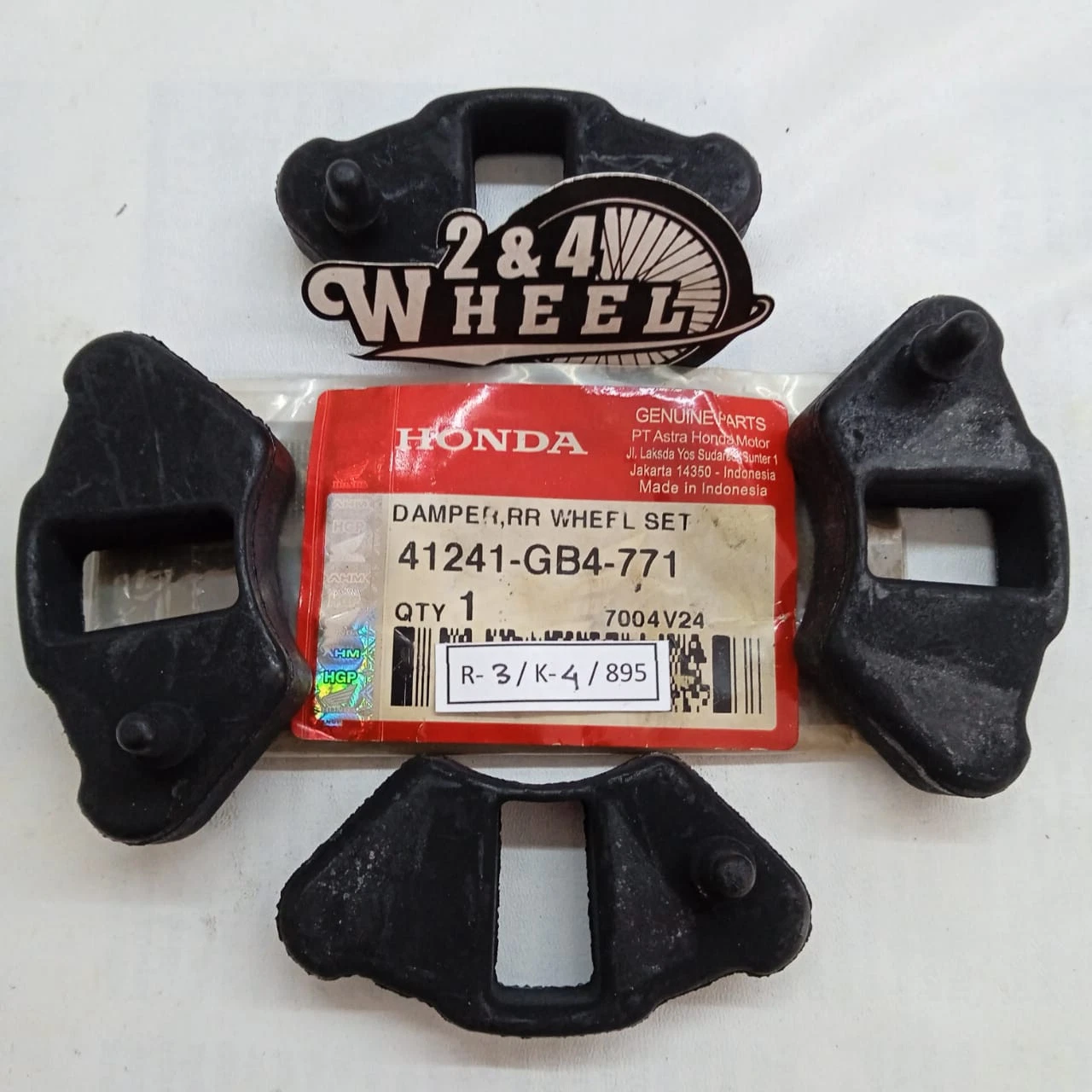 Honda CT90 rear wheel damper cush drive set