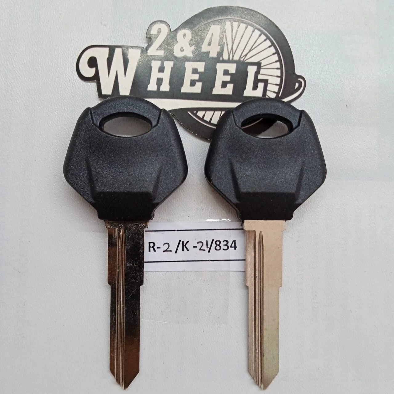 2Pcs Ignition Key Blank for Yamaha Motorcycles