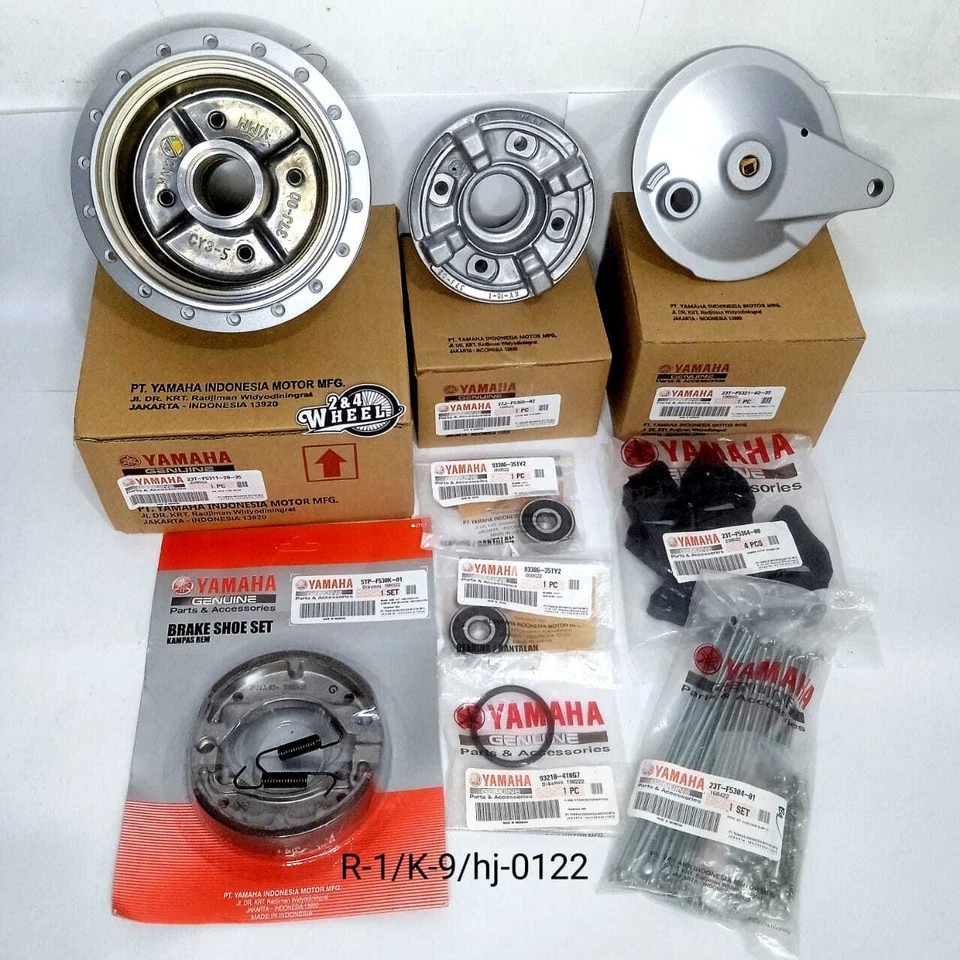 Jupiter Rear Yamaha Hub Set
