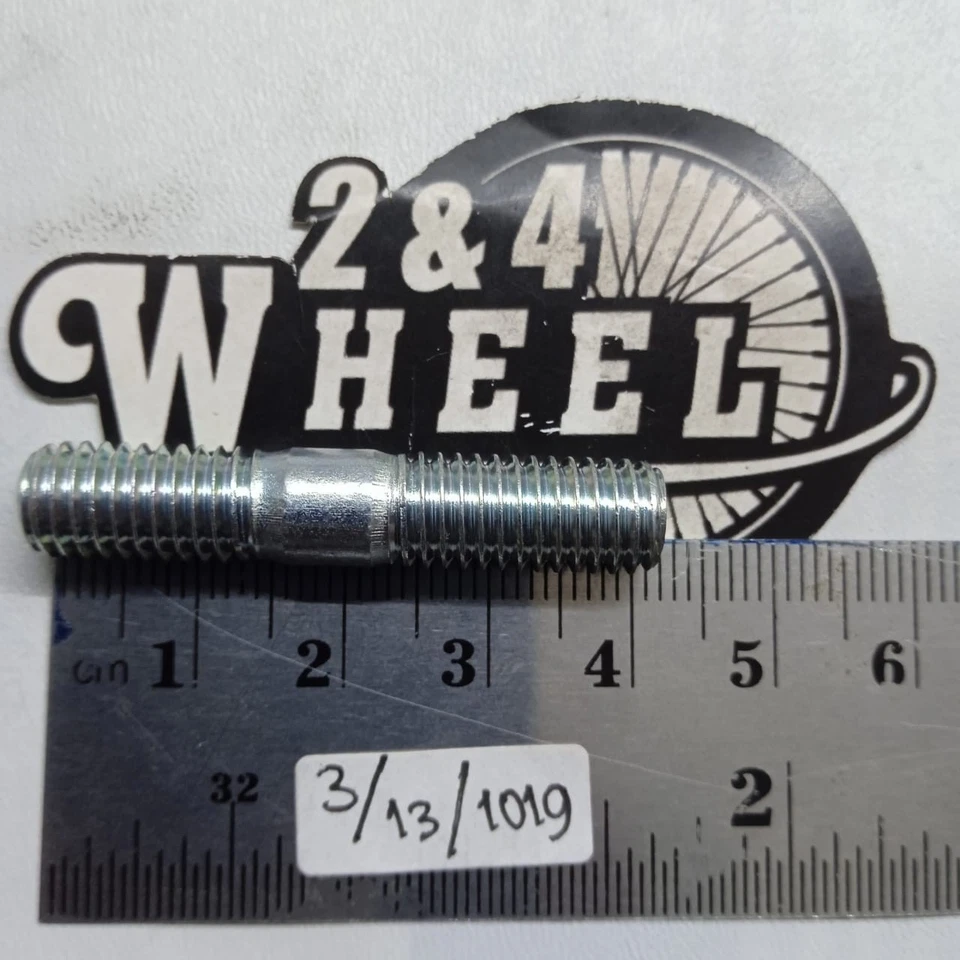 Long Exhaust Pipe Stud Bolt Yamaha RX YT Nut