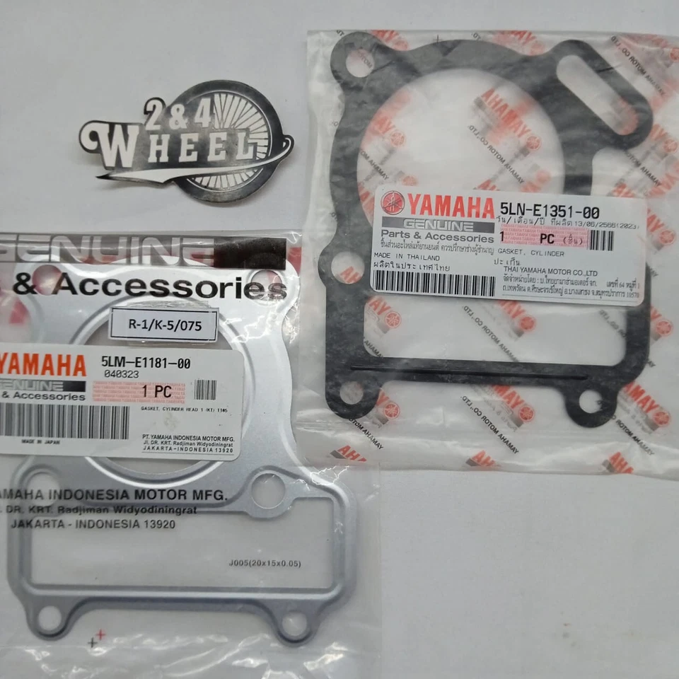 Parts Cylinder Barrel Yamaha TTR110 and Gasket Set