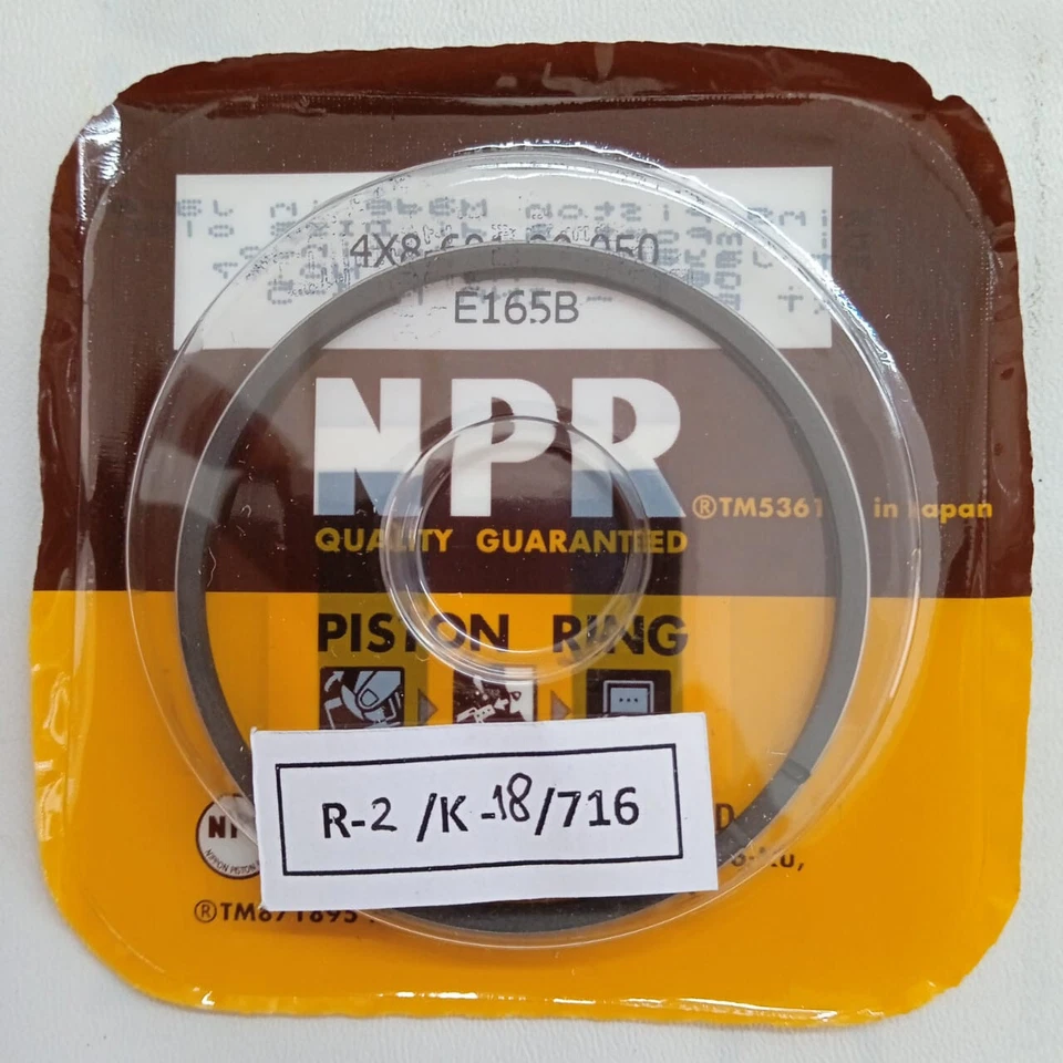 Yamaha RXS RX-S RX-Spesial RX115 YT115 Piston Kit Piston Ring Set OS 50 NEW - Image 4