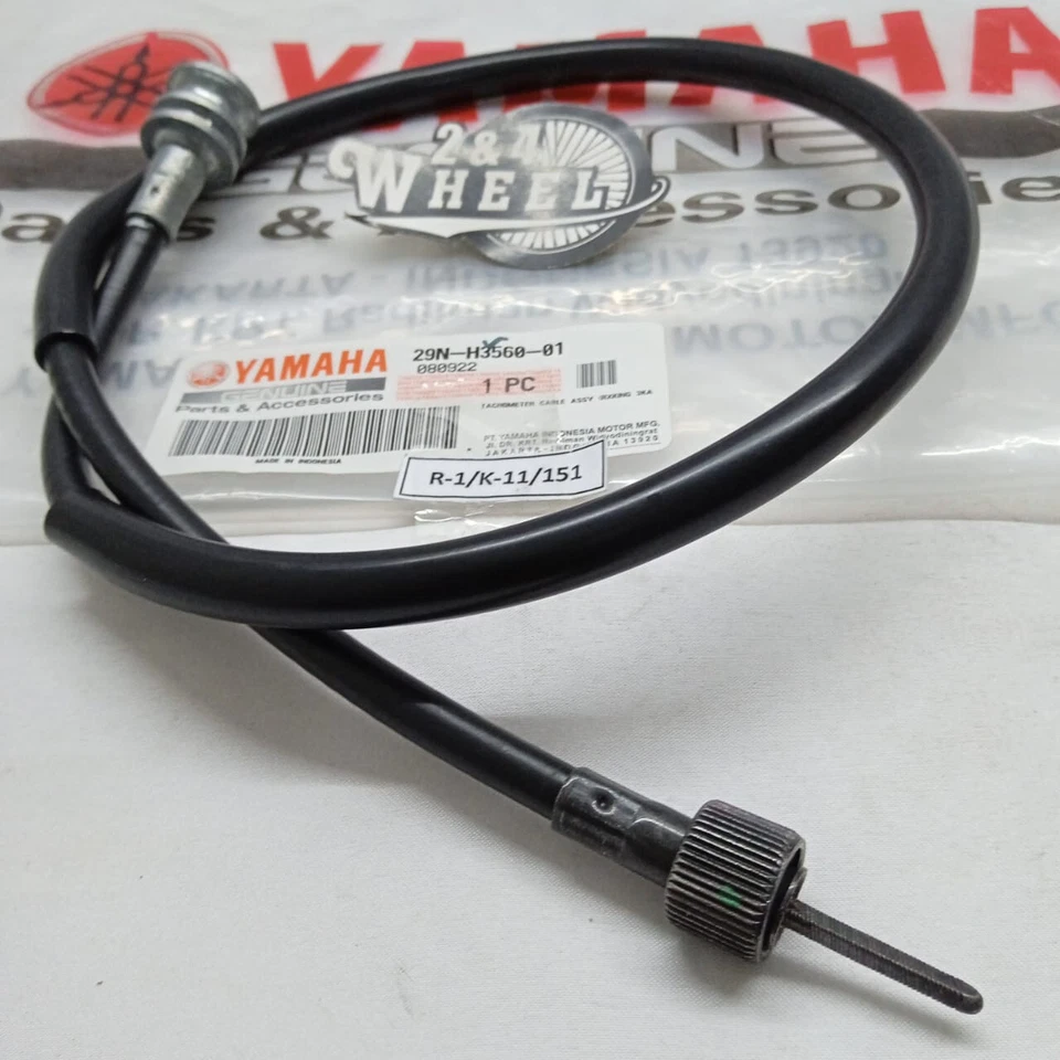 Tachometer Yamaha RX125 RX135 RX King Cable Genuine