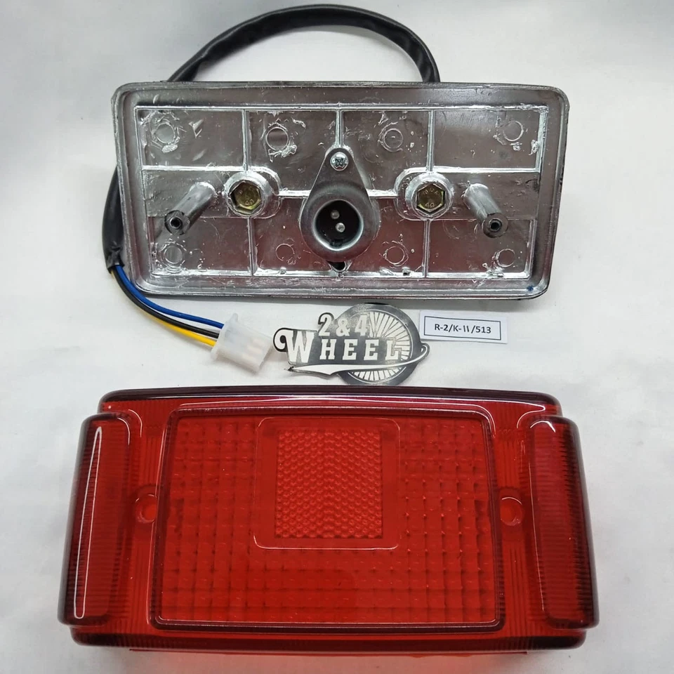 Tail Light Detail Yamaha RX with Bracket