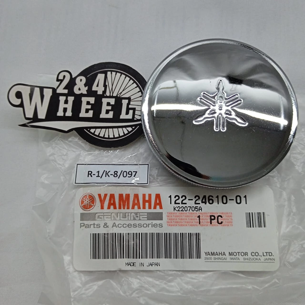 Yamaha DT1 AS1 YL1 AS3 AX125 HX90 YB100 FS1 DX FS50 Fuel Tank Cap OEM