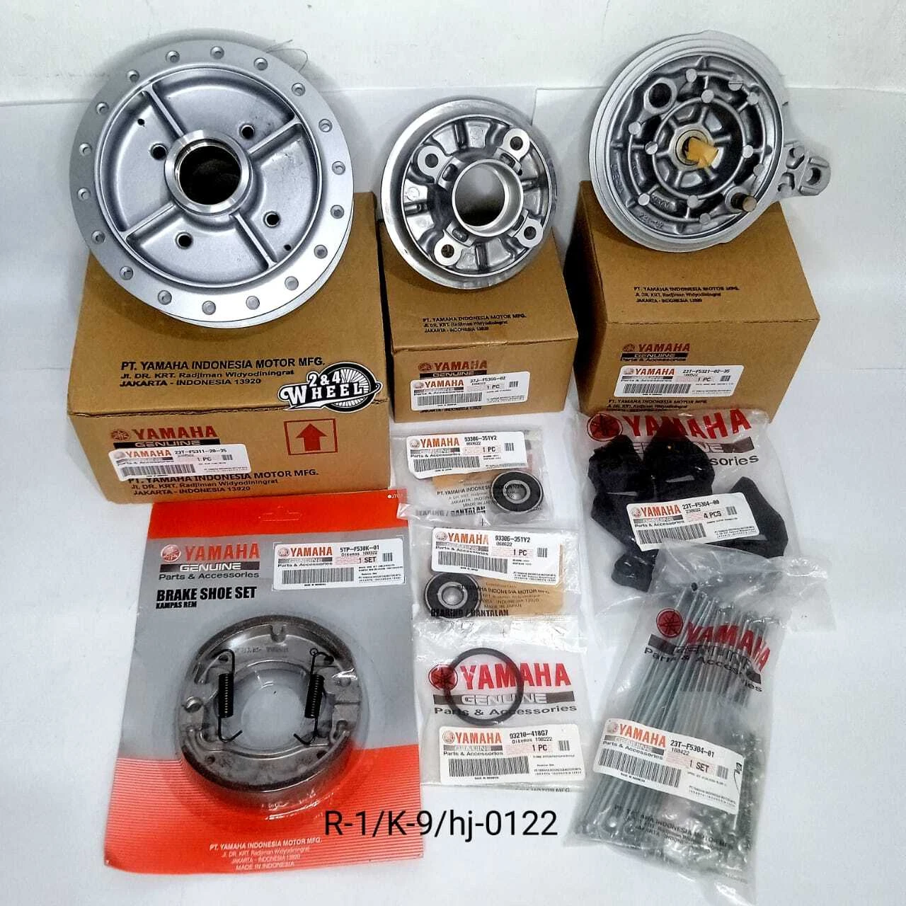 Rear Hub Set for Yamaha Jupiter Motorcycle