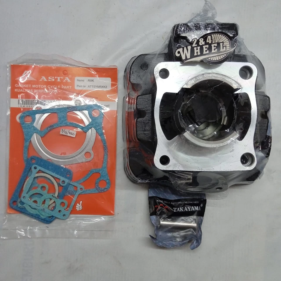 Cylinder Barrel Piston Kit with Gasket for Yamaha RXK RX135 RXG RXKING