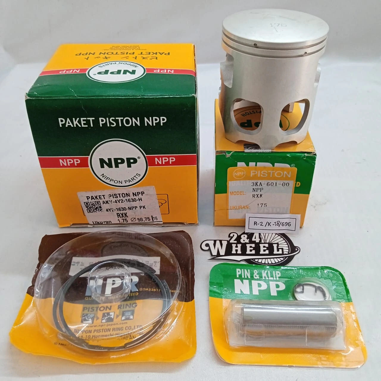 Yamaha RXK RX KING RX135 Oversize 1.75 Piston and Ring Set