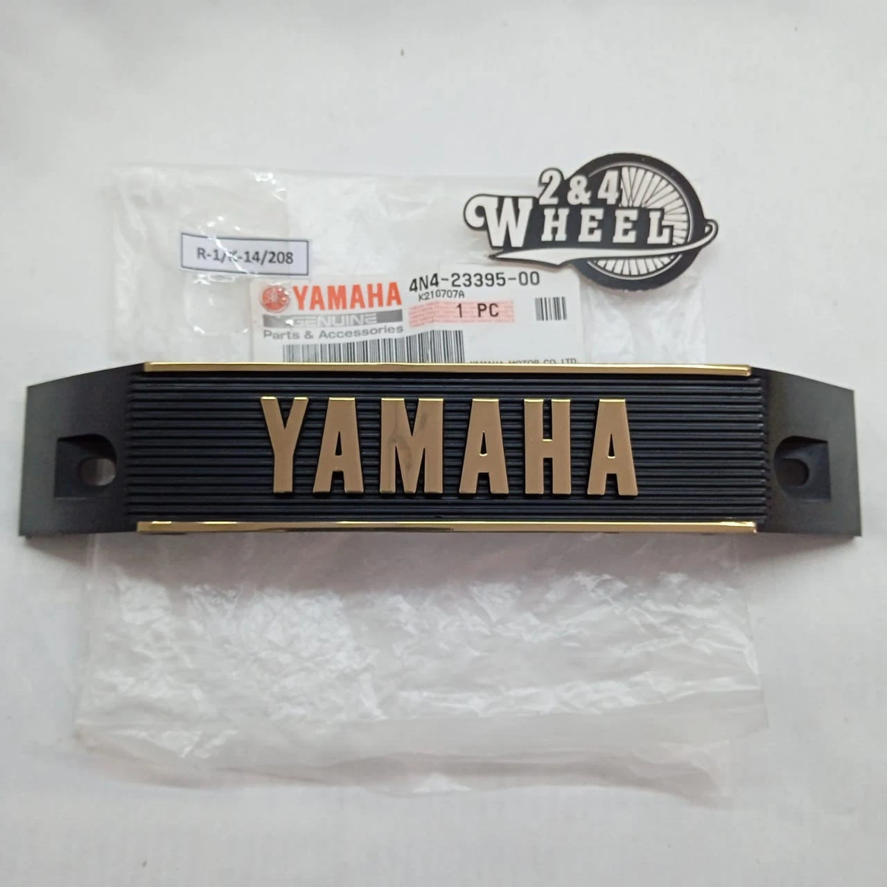 Genuine Yamaha RX RX100 RXS115 RXS 115 Front Fork Badge Emblem