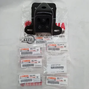 Genuine Yamaha RX135 RXK RX KING Rear Damper Bracket License with Bolt
