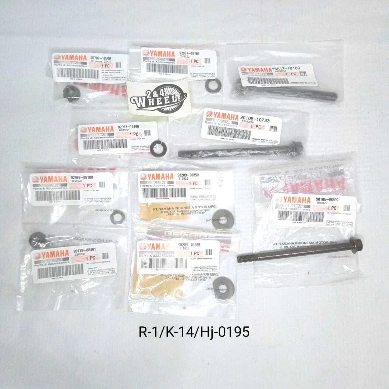 Frame Flange Bolt for Yamaha RXK RXKING RXS RX135 YT
