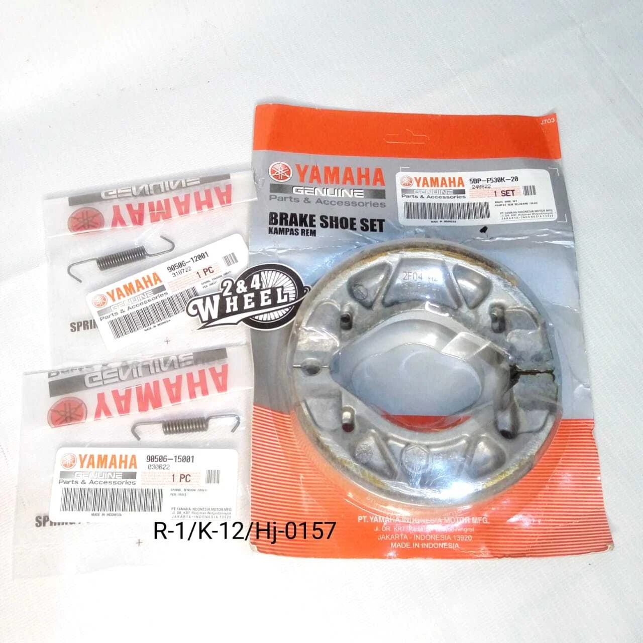 Genuine Rear Brake Pad Spring for Yamaha RX115 RX135 RXK RXS