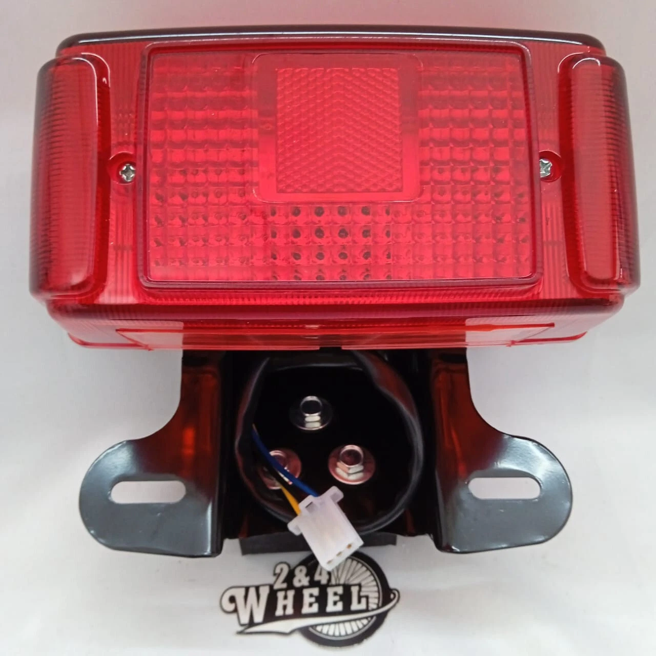 Yamaha RX135 RXK RX KING Tail Light Bracket Damper with Bulb Assembly