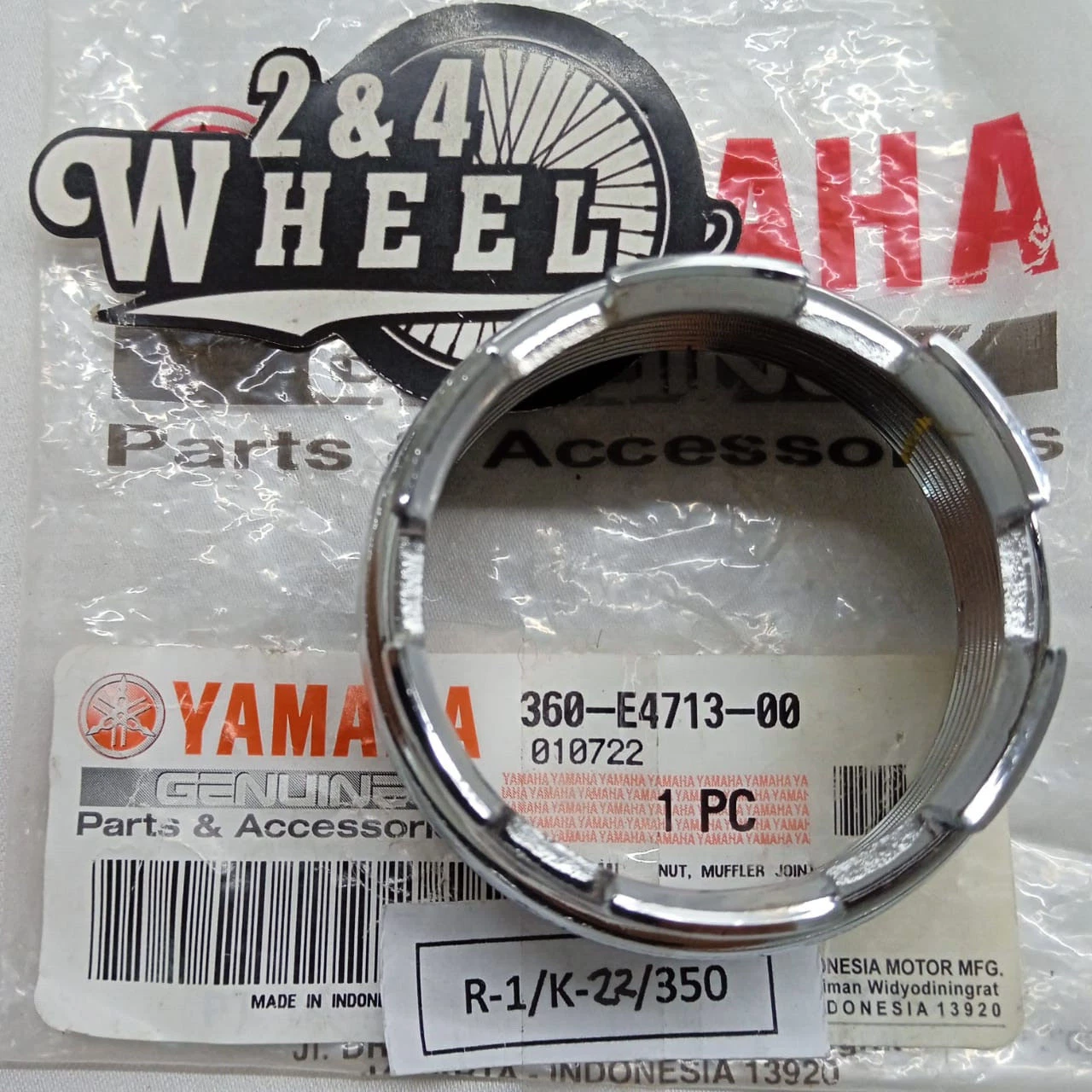 Yamaha RXK RX King RX135 RX115 Muffler Joint Nut