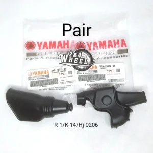 Brake and Clutch Lever Rubber Cover Set for Yamaha RXK RX King RX135 RXZ RZR