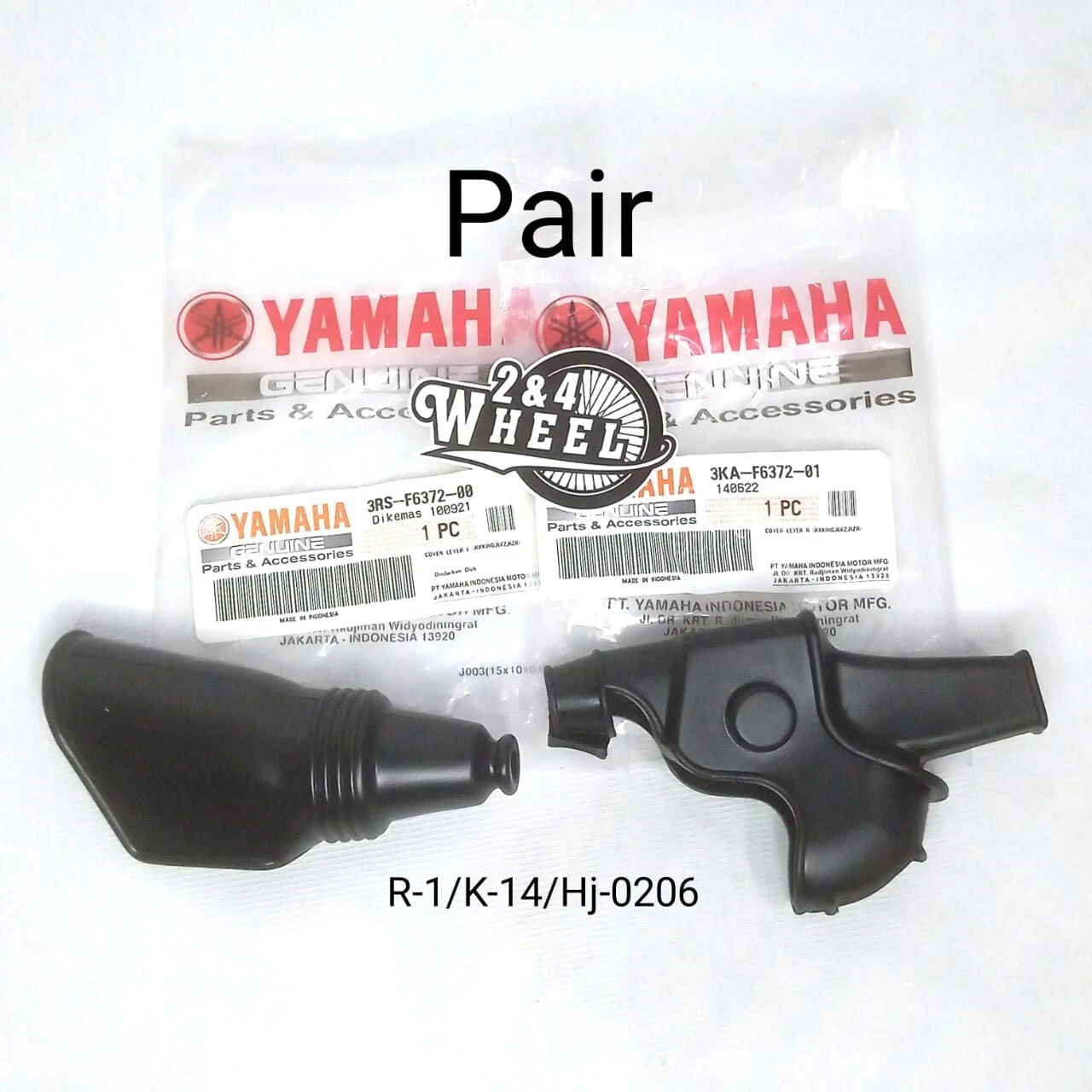 Brake and Clutch Lever Rubber Cover Set for Yamaha RXK RX King RX135 RXZ RZR
