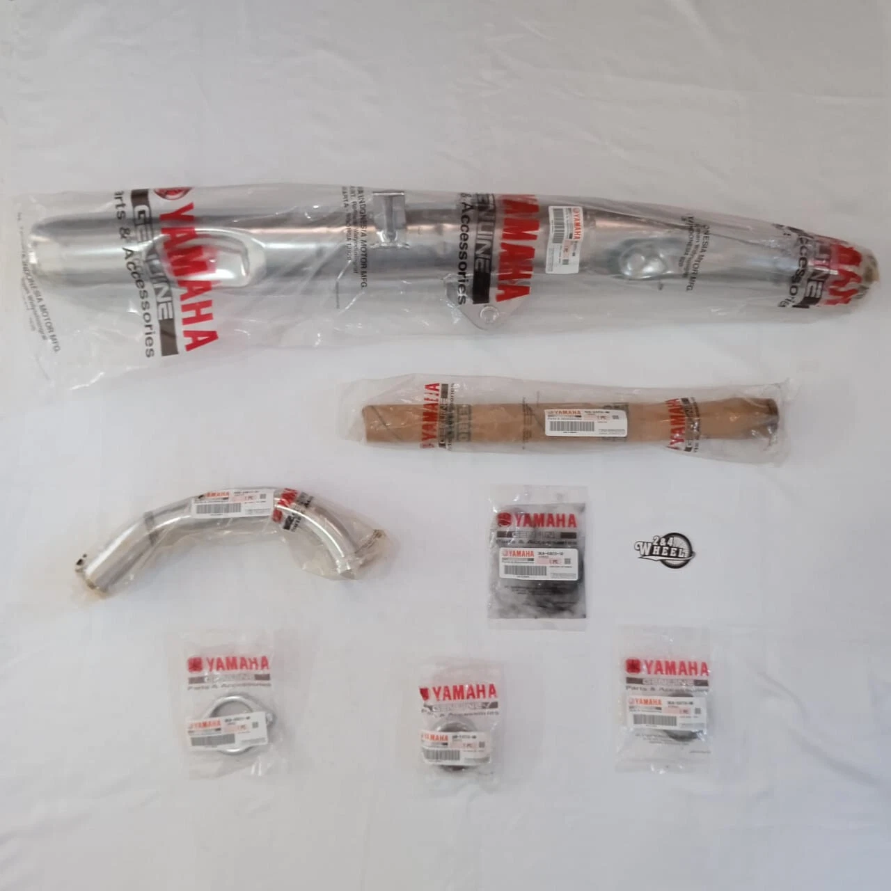 Muffler Exhaust Assembly for Yamaha RXK RX135 RX125 RXS115 RX115 RXS