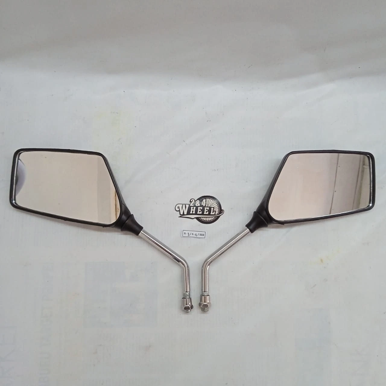 Rear Mirror Assembly LH RH Pair for Yamaha RXS RX115 RX135