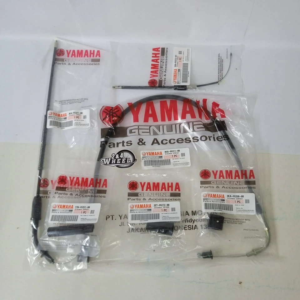 Yamaha RXS RX115 RX135 Cable Throttle Speedometer Tachometer Wire Clutch - Image 2