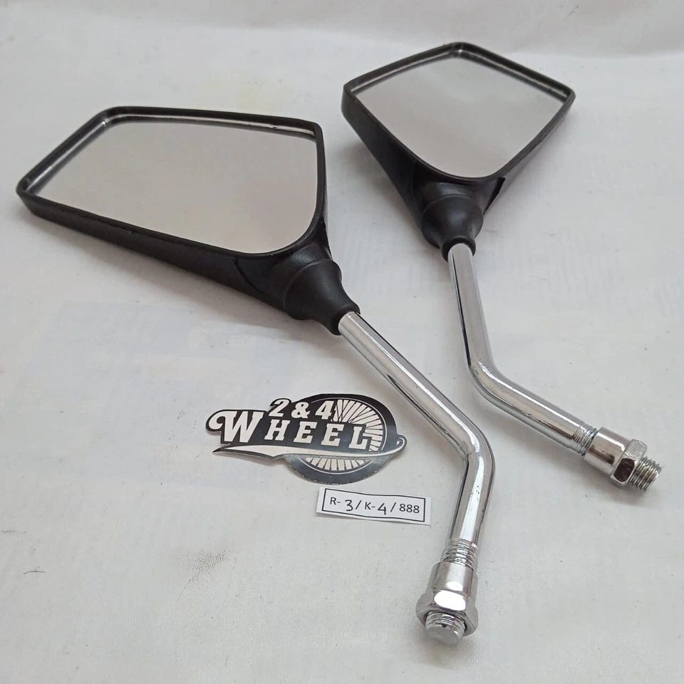 NOS Yamaha RXS RXS100 RX115 RXK135 RXZ Left Right Rear View Mirror Pair