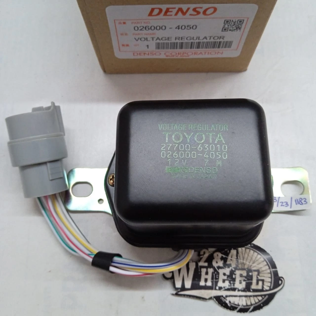Denso Voltage Regulator Generator Assy 026000-4050 NEW - Image 2