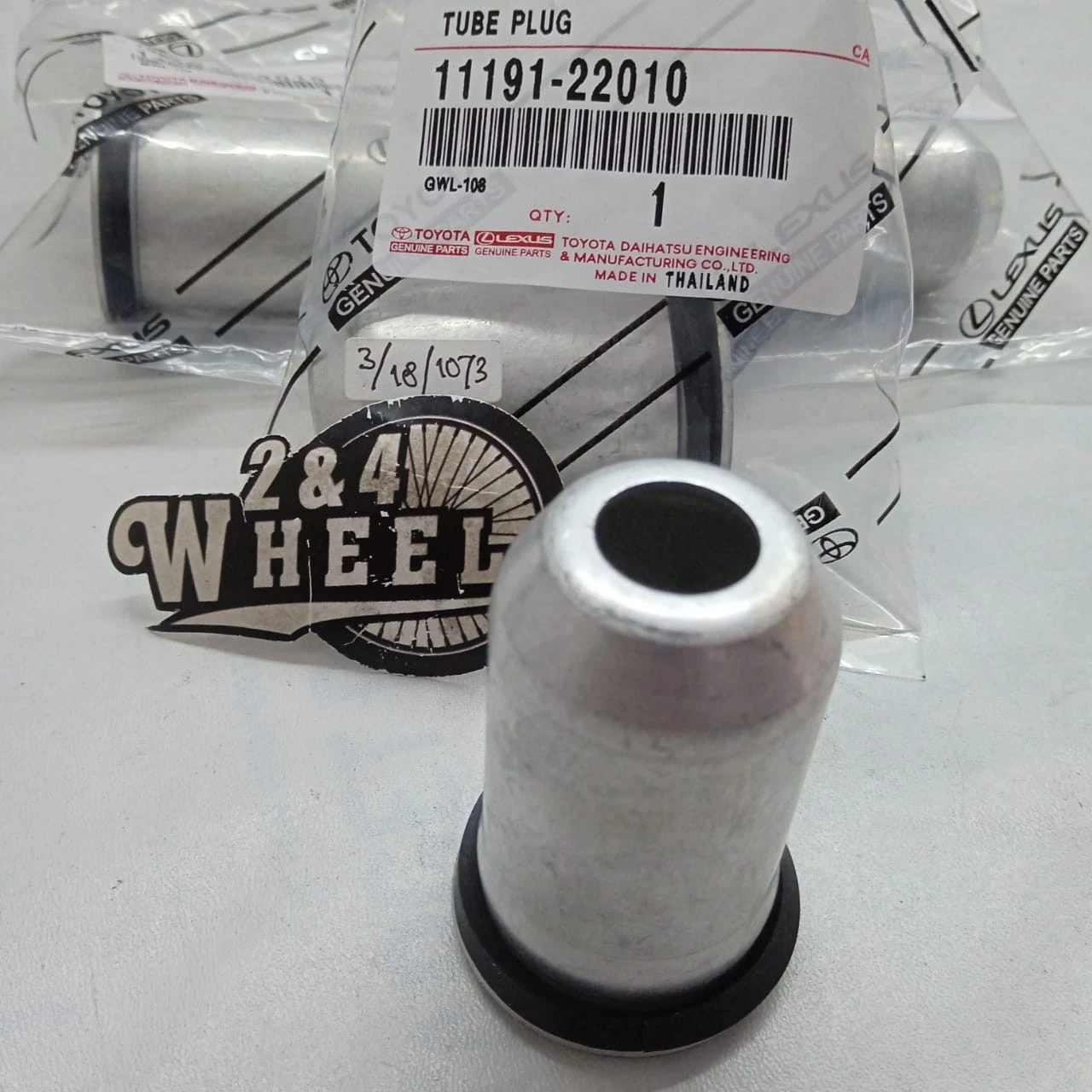 Toyota Corolla KE70 KP30 KP61 Starlet Spark Plug Tubes 11191-22010 4Pcs NEW - Image 3