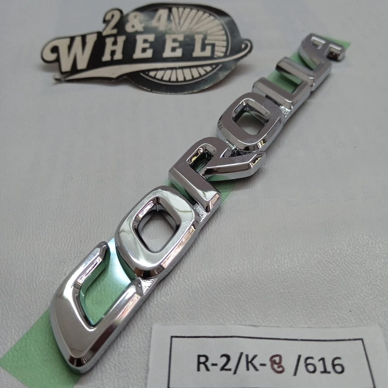 Corolla Chrome Logo Emblem Badge For Toyota Corolla Altis 2007-2018 NEW - Image 2