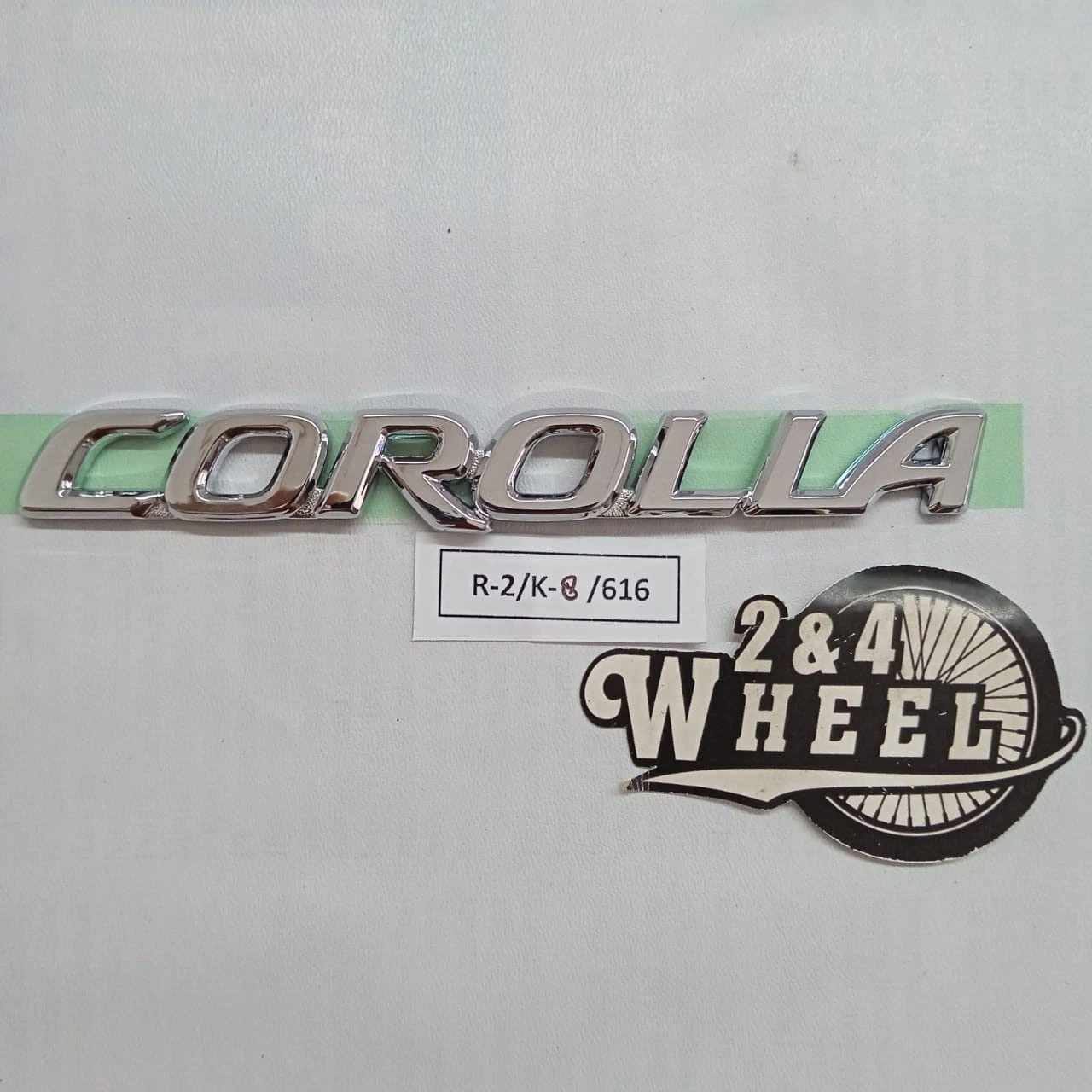 Corolla Chrome Logo Emblem Badge For Toyota Corolla Altis 2007-2018 NEW - Image 4