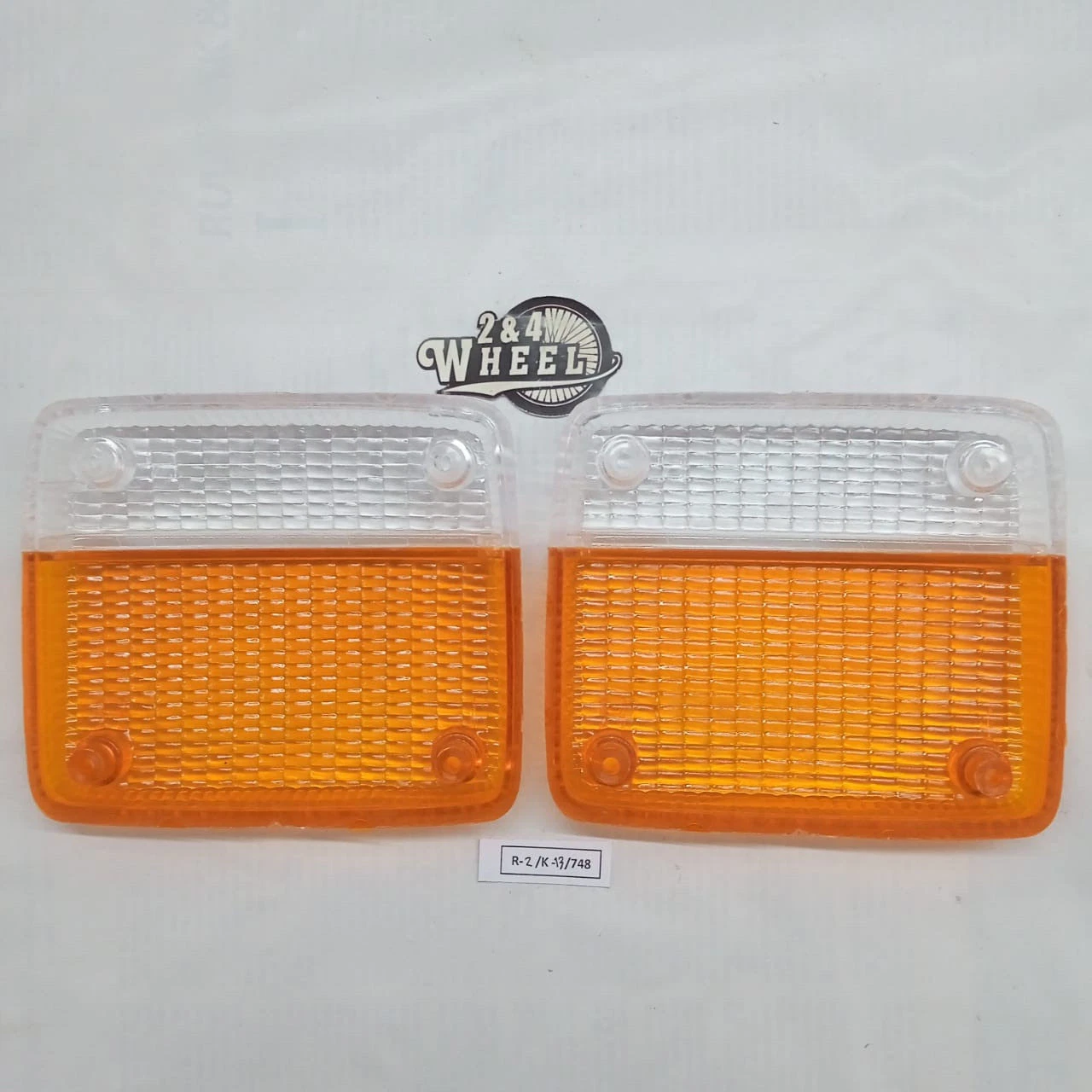 Fit For Toyota Land Cruiser FJ40 FJ45 BJ40 BJ42 HJ45 Front Turn Signal Lens Pair - Image 2
