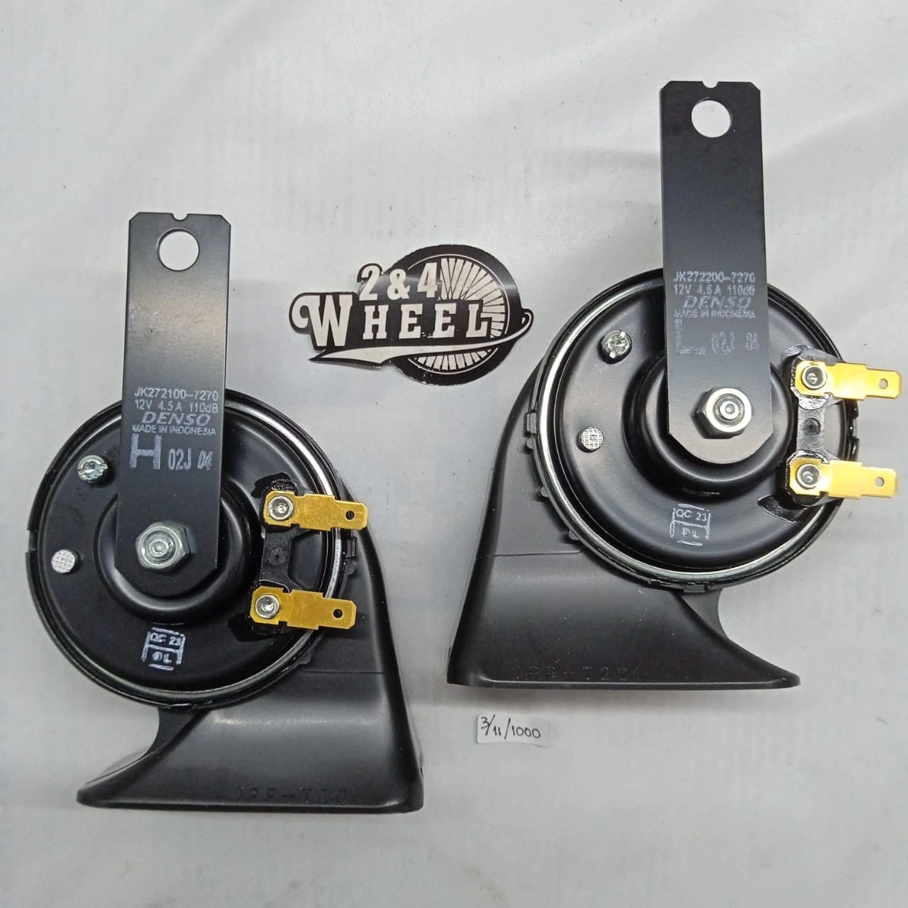 Fits For Universal Electric Horn Power Tone JK272200-7270 12v 4.5A 110dB NEW - Image 3