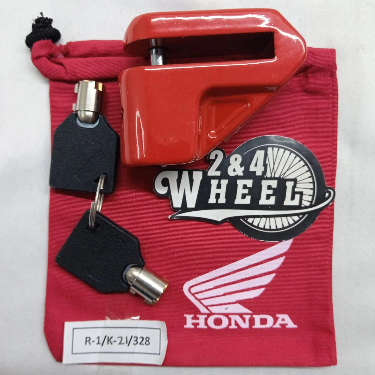 Honda Motorcycle Disc Brake Lock Security Wheel Disc Lock Anti Theft NEW - Image 2