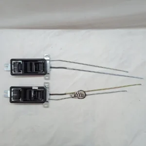 Pair Door Pull Handle Lock Rod Interior For Toyota Land Cruiser FJ40 BJ40 NEW