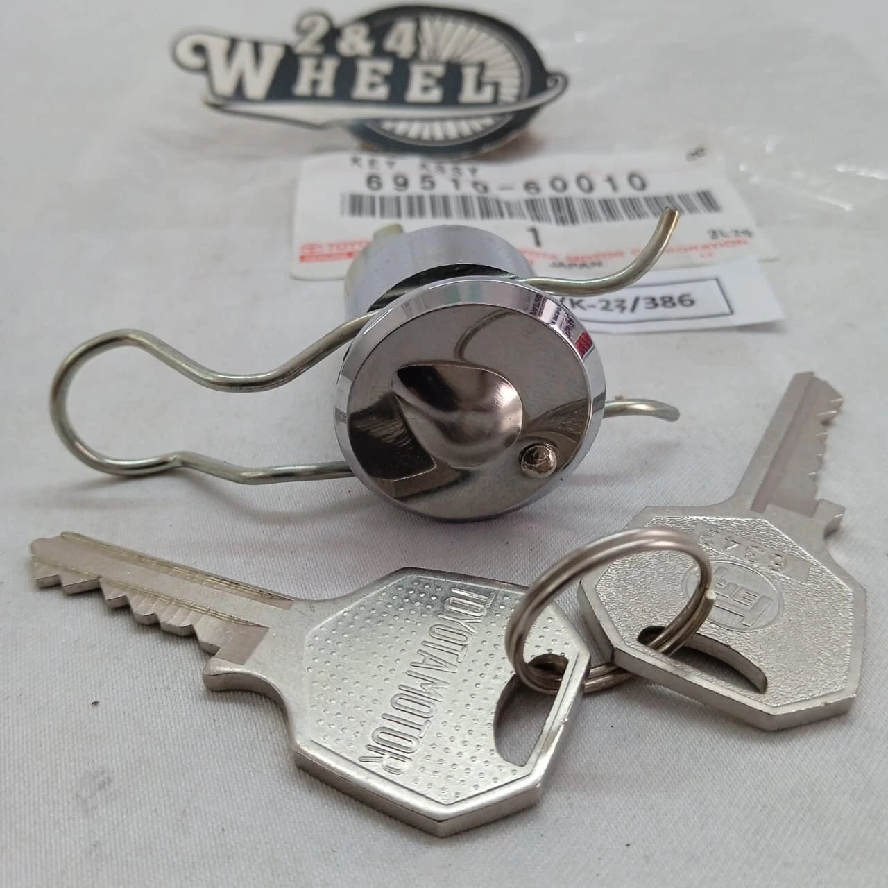 Rear Door Lock Cylinder Key Set Toyota Land Cruiser FJ40 FJ43 FJ45 BJ40 NEW - Image 5
