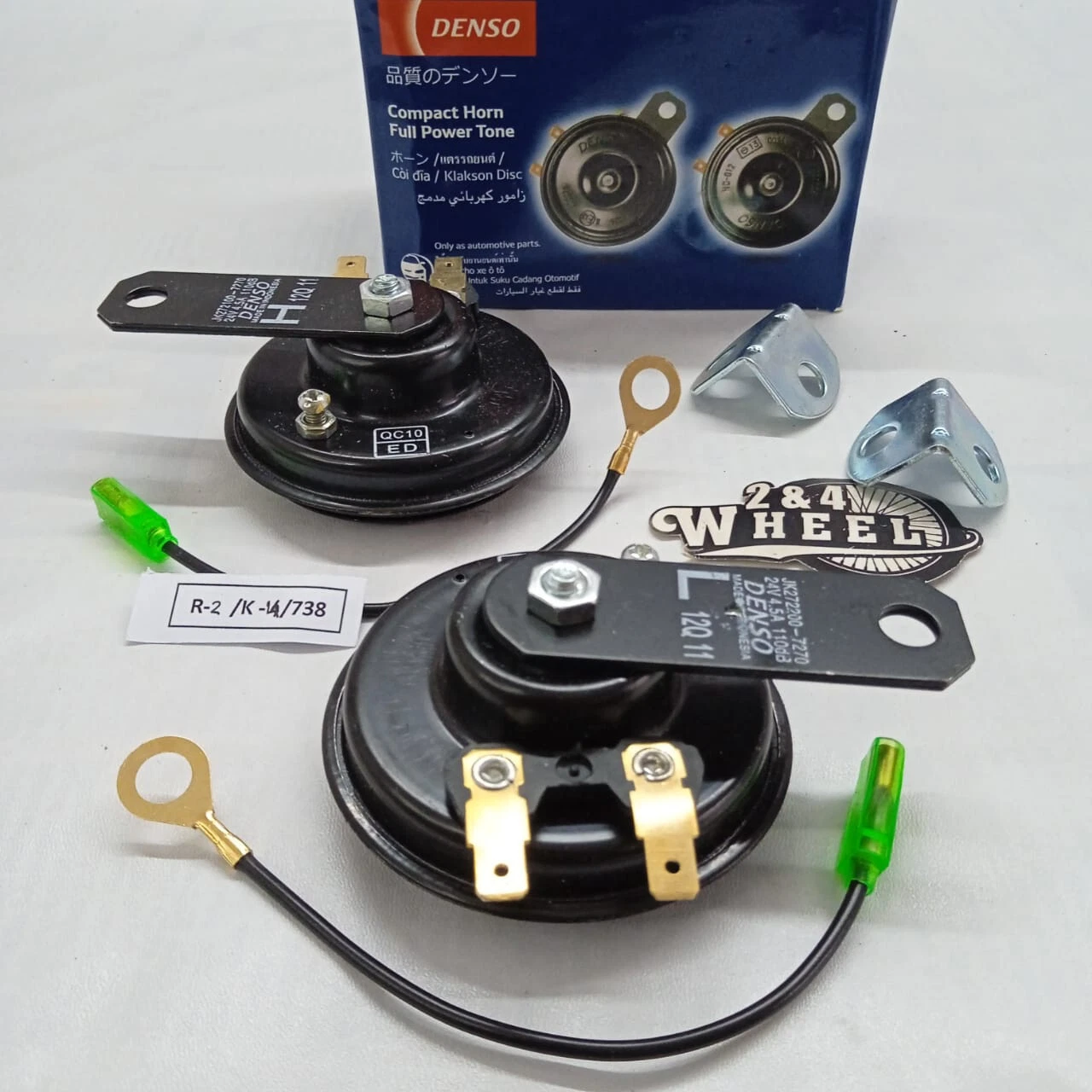 Toyota Land Cruiser FJ40 FJ45 FJ50 FJ55 FJ60 FJ62 FJ70 FJ75 Denso Horn 12v NEW - Image 3