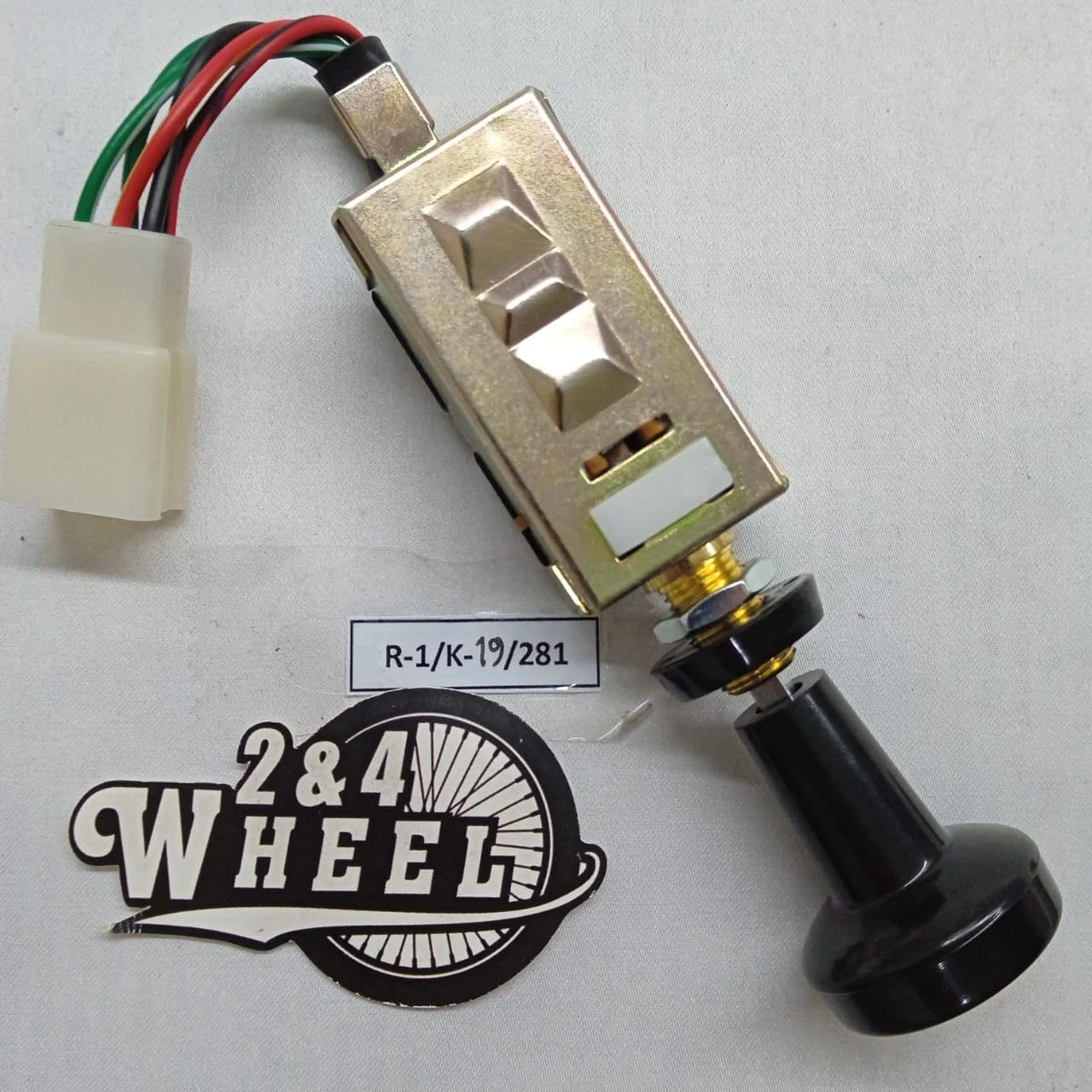 Toyota Land Cruiser FJ40 FJ45 BJ40 BJ45 HJ45 HJ47 Winshield Wiper Switch NEW - Image 2