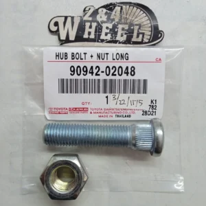 Toyota Land Cruiser FJ40 FJ45 BJ40 BJ42 HJ45 Wheel Lug Stud With Nut 90942-02048