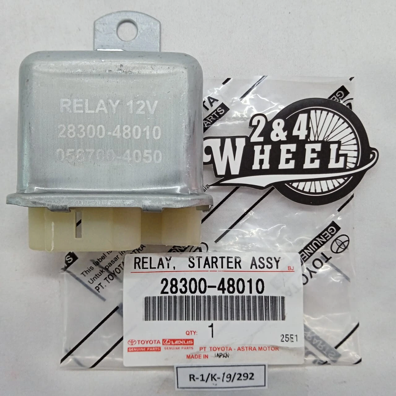 Toyota Land Cruiser BJ40 BJ42 BJ43 BJ45 HJ47 Starter Relay Assy 28300-48010 NEW