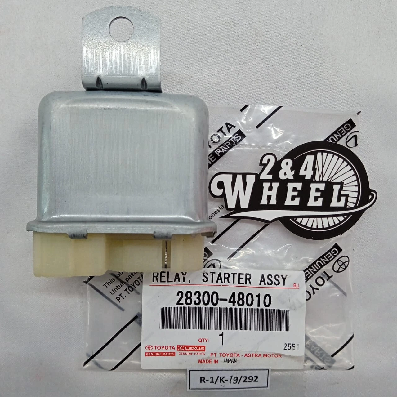 Toyota Land Cruiser BJ40 BJ42 BJ43 BJ45 HJ47 Starter Relay Assy 28300-48010 NEW - Image 2