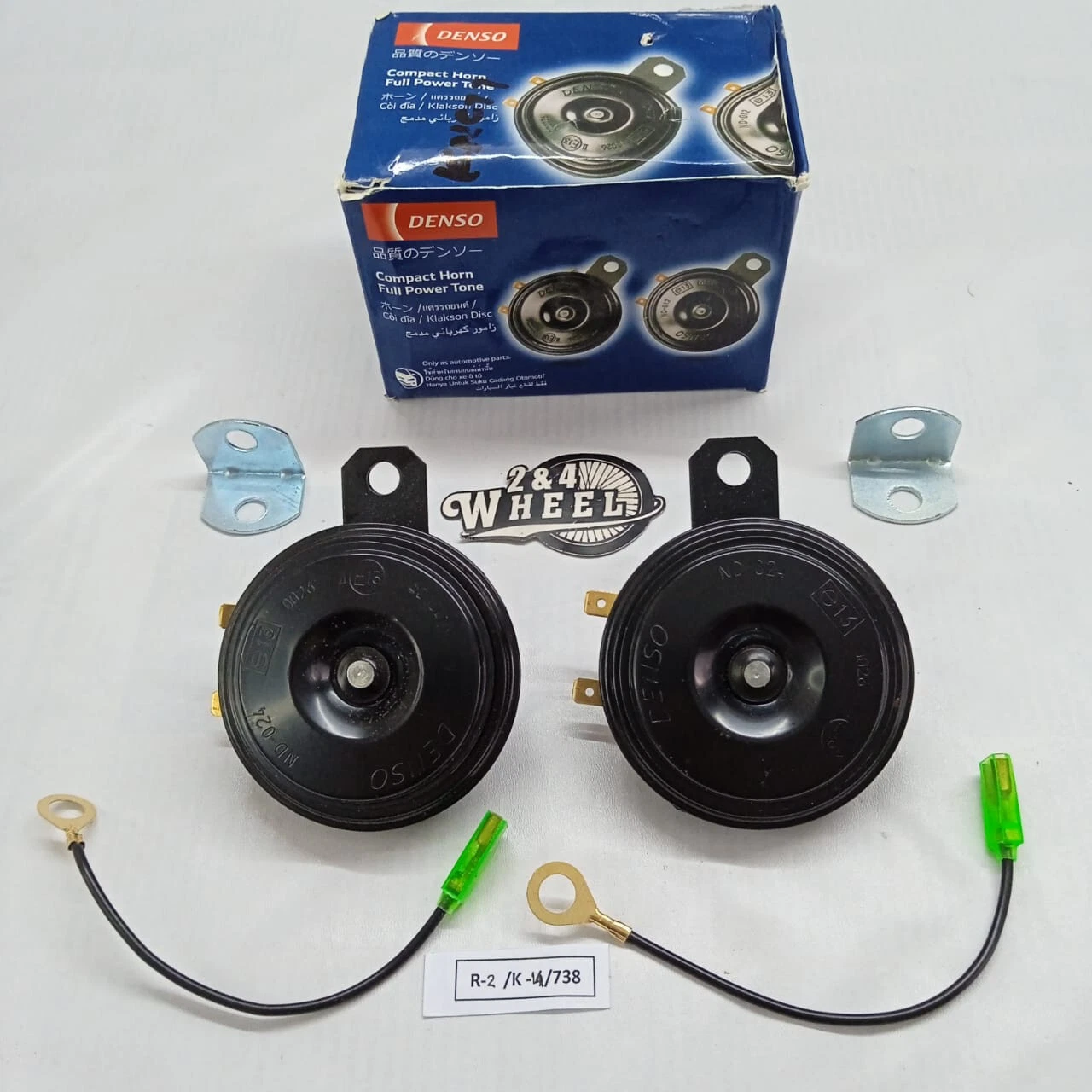 Toyota Land Cruiser FJ40 FJ45 FJ55 FJ60 FJ62 FJ70 FJ75 Denso Horn 12v Pair