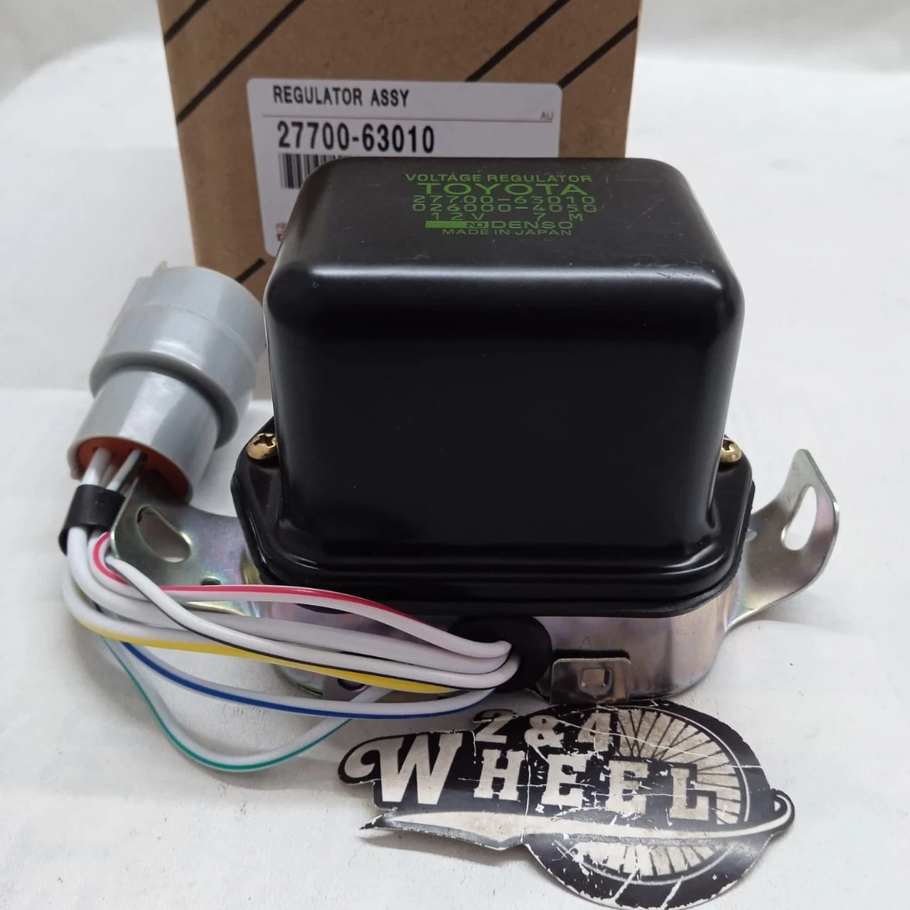 Toyota Regulator Generator Assy 27700-63010 NEW - Image 2