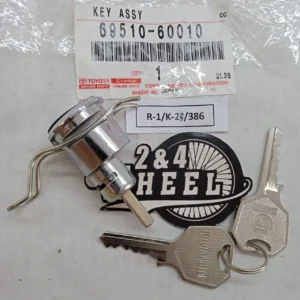 Toyota Land Cruiser FJ40 FJ45 BJ40 Rear Back Door Lock & Cylinder Key NEW